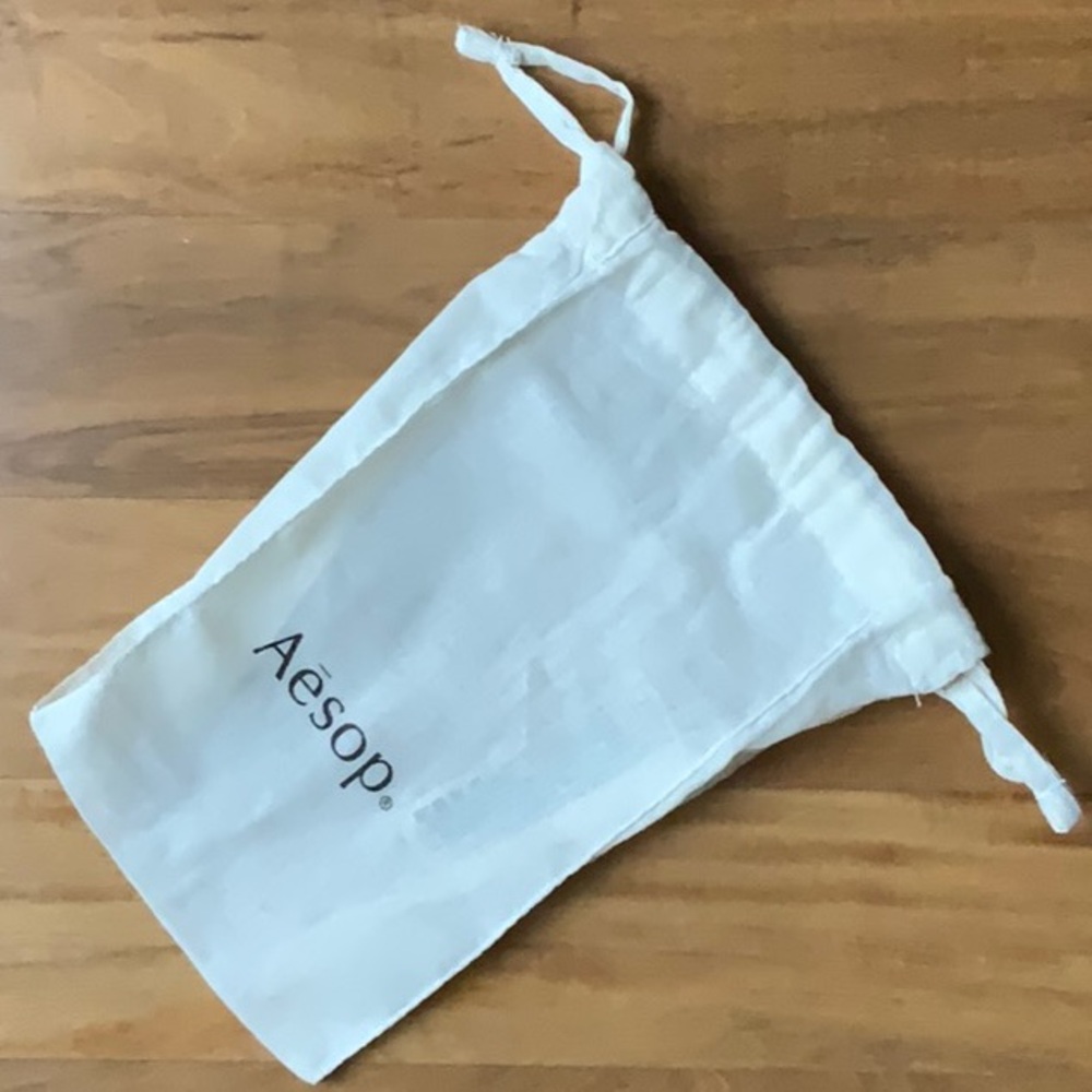 Small Aesop Drawstring Bag